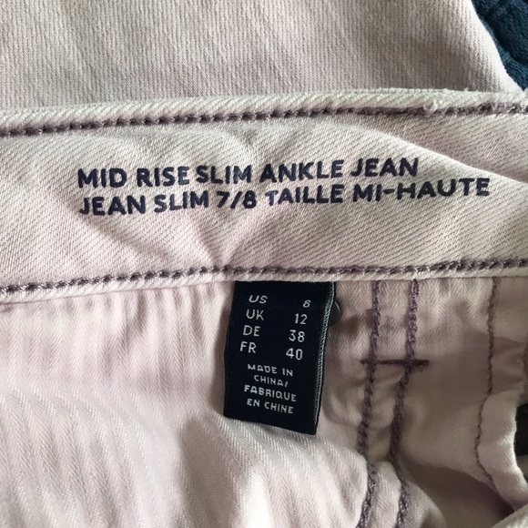 Land’s End Purple Ankle Jeans - Picture 3 of 3
